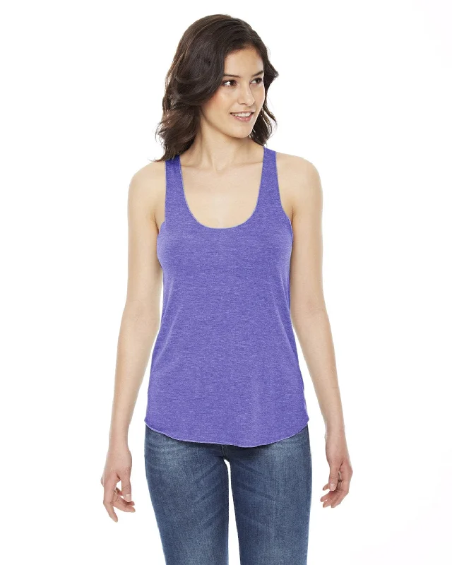 American Apparel Ladies Triblend Racerback Tank | Tri Orchid