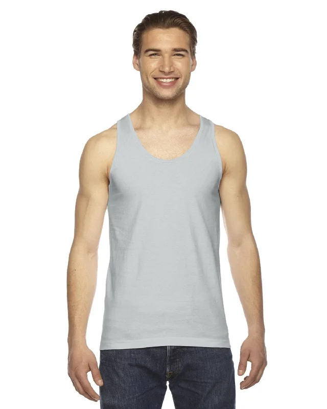 American Apparel Unisex Fine Jersey Tank | New Silver