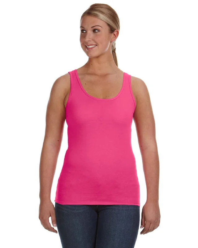 Anvil Ladies Lightweight Tank | Hot Pink