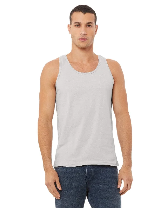 Bella+Canvas Unisex Jersey Tank | Silver