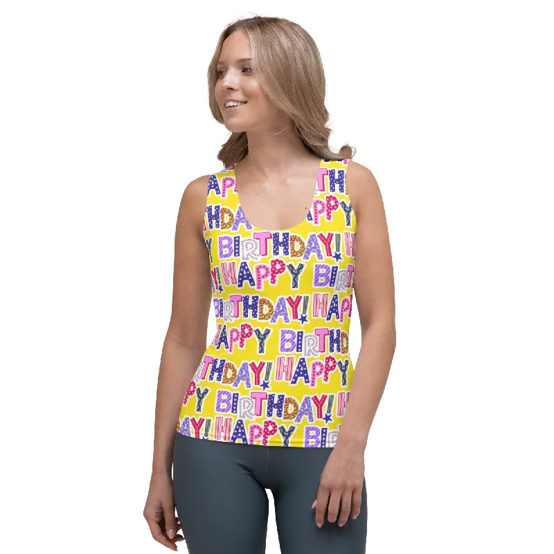 Colorful Birthday Tank Top