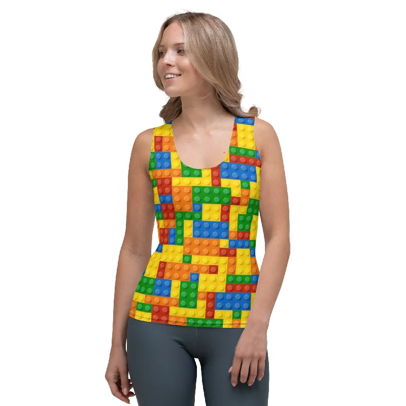 Colorful Blocks Tank Top