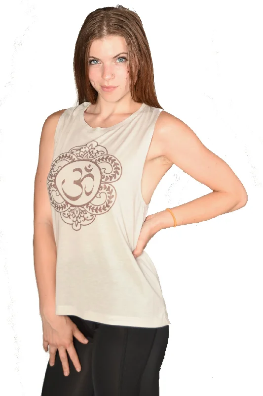 Henna Om on boyfriend tank