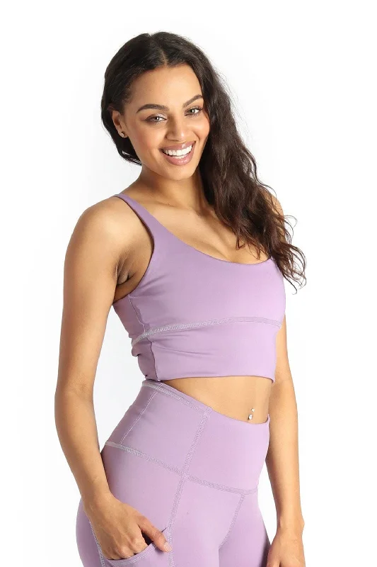 Limitless Sports Bra - Amethyst