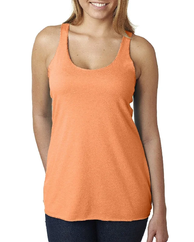 Next Level Ladies Triblend Racerback Tank | Vin Light Orang