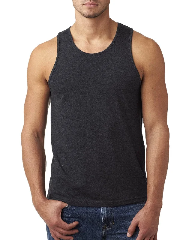 Next Level Mens CVC Tank | Charcoal