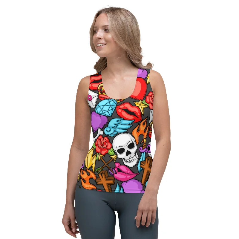 Skulls Tank Top