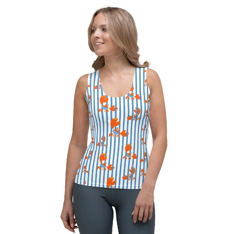 Stripes & Crabs Tank Top