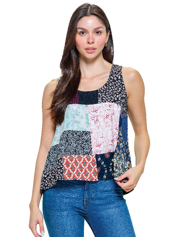 Tank Patchwork Multicolor