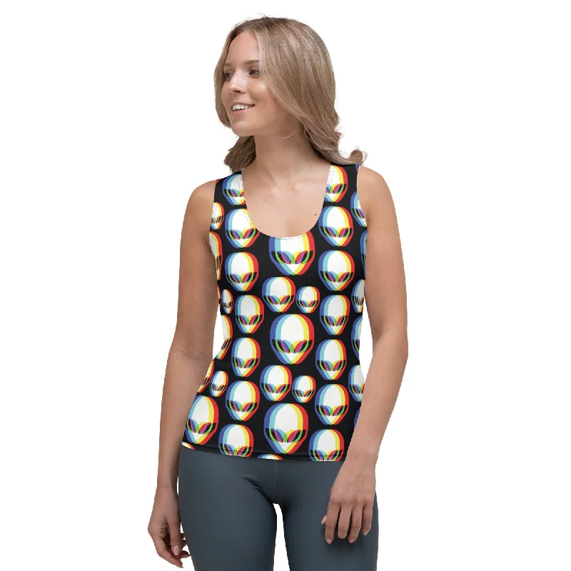 Trippy Alien Tank Top