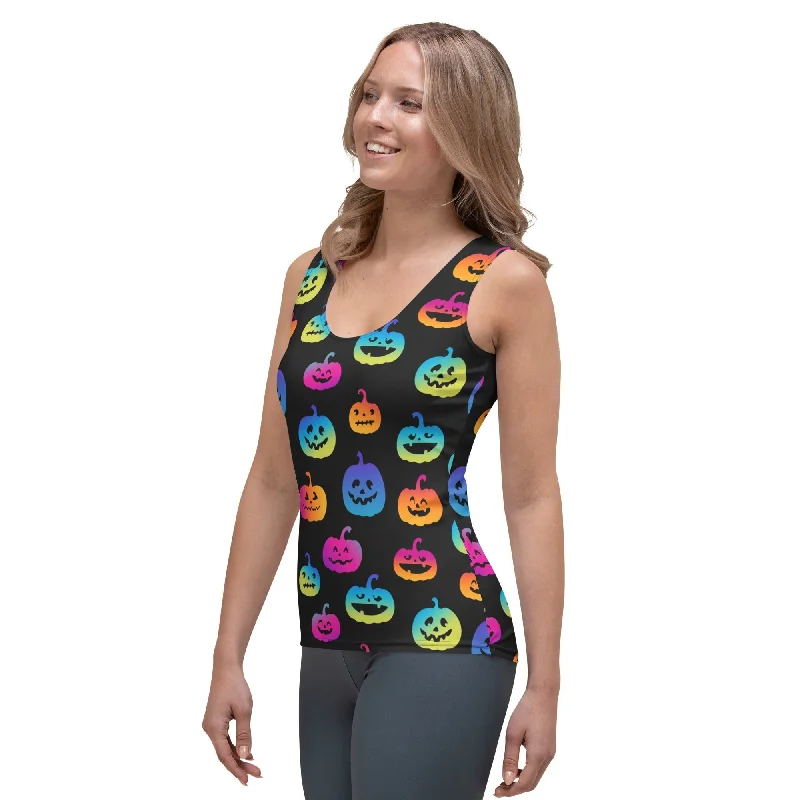 Vibrant Jack O'Lanterns Tank Top