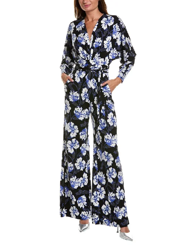 Diane von Furstenberg Fanny Wool-Blend Jumpsuit