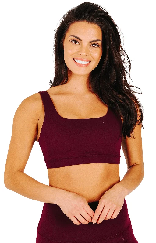 Everyday Sports Bra - Maroon