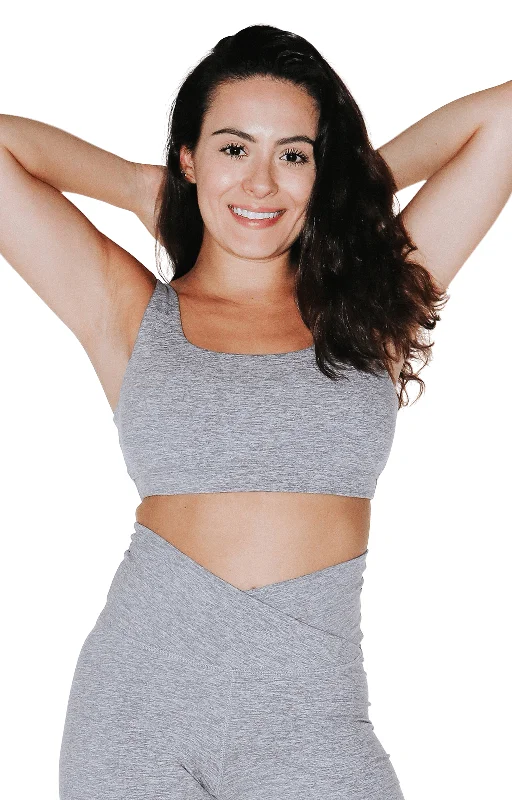 Everyday Sports Bra - Silver Heather