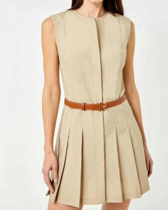 Hadley Romper In Khaki