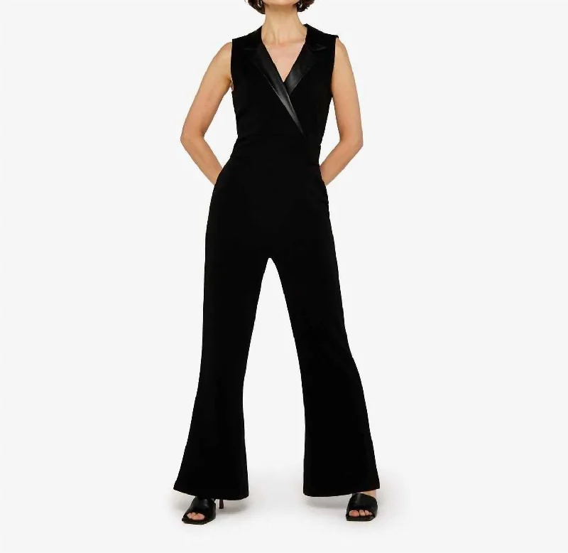 Holiday Jumpsuit In Black