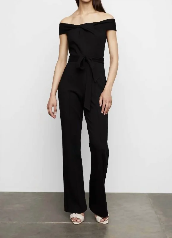 Isabella Jumpsuit In Black