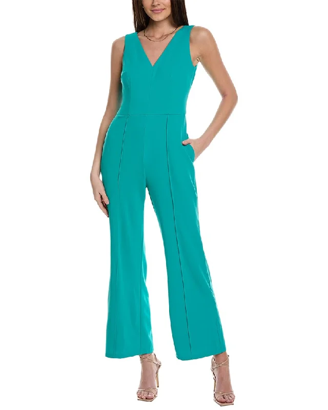 Maggy London V-Neck Jumpsuit