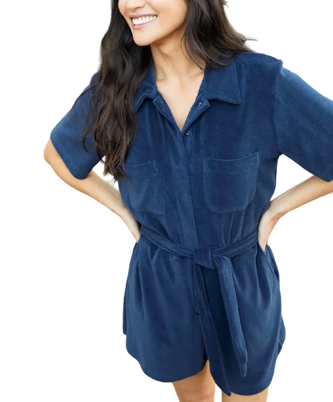 Rewind Romper In Night