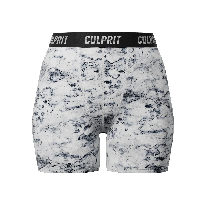 White Marble LadyBoxers