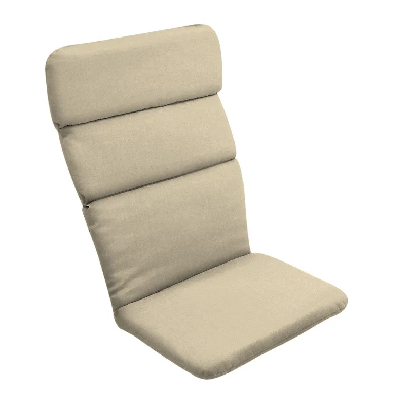 Arden Selections New Tan Leala Texture Adirondack Cushion - 45.5 in L x 20 in W x 2.25 in H