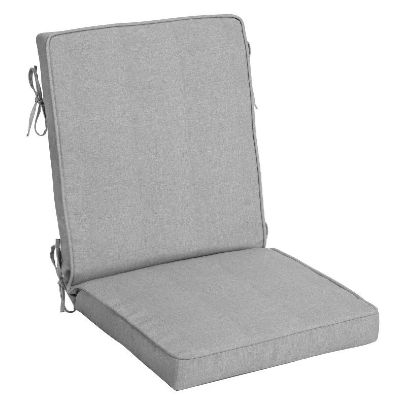 Arden Selections Outdoor 44 x 20 in. Welted High Back Chair Cushion