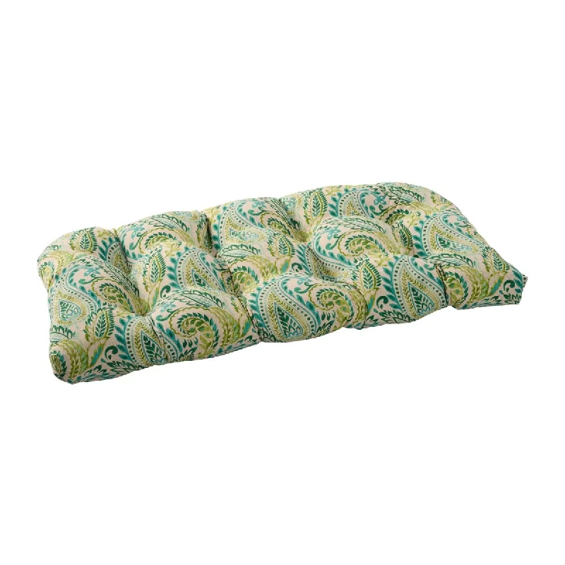 Haven Way Paisley Tufted Loveseat Cushion - 44x19x3.5"