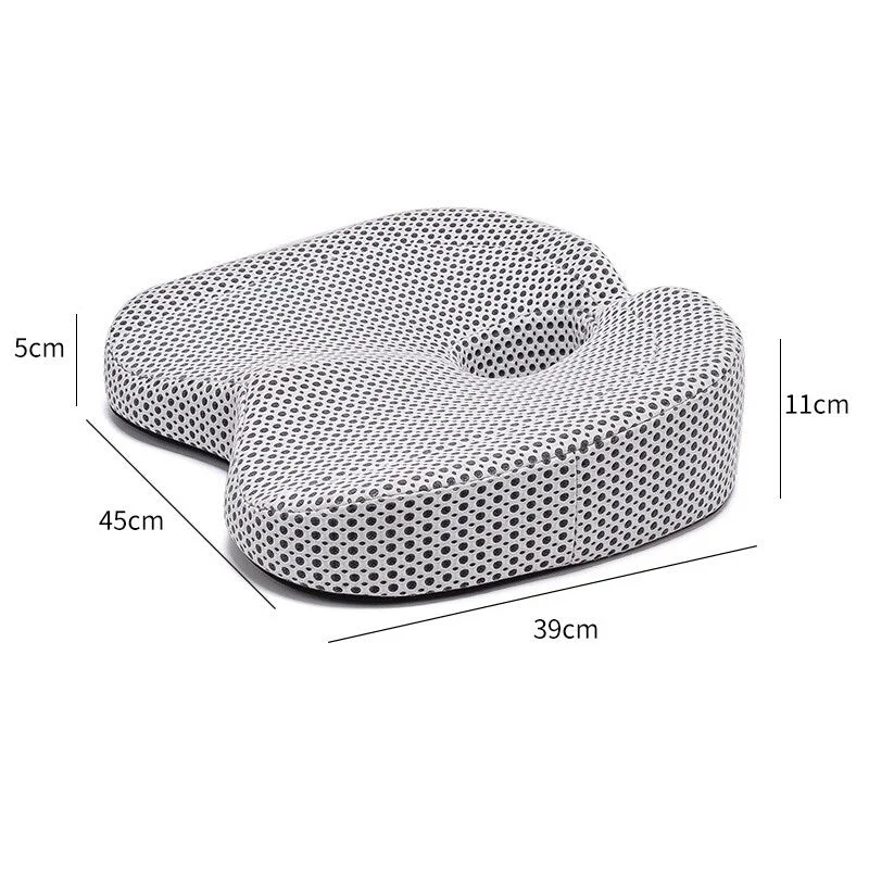 Slow rebound memory foam cushion