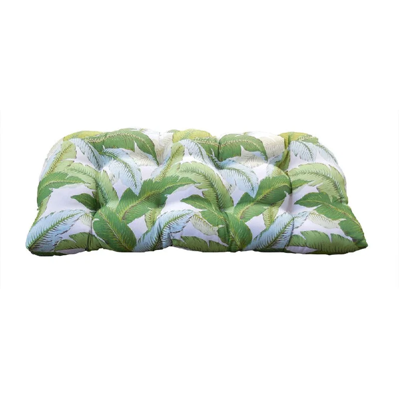 Tommy Bahama Banana Leaves Indoor/ Outdoor Bench Pad