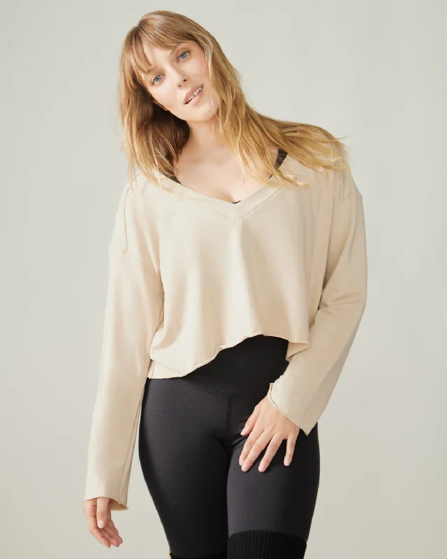 Breeze Pullover - Sand Beige