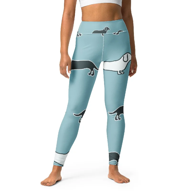 Dachshund Yoga Leggings