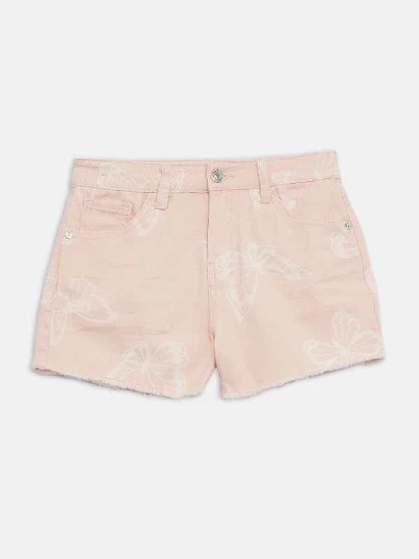 Denim Butterfly Shorts (7-14)