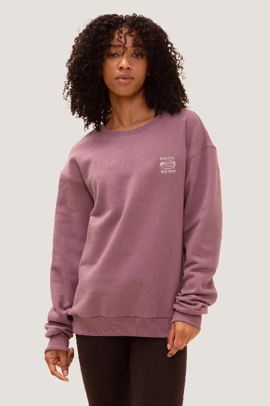 Favorite Crewneck Sweatshirt Rose Buddha