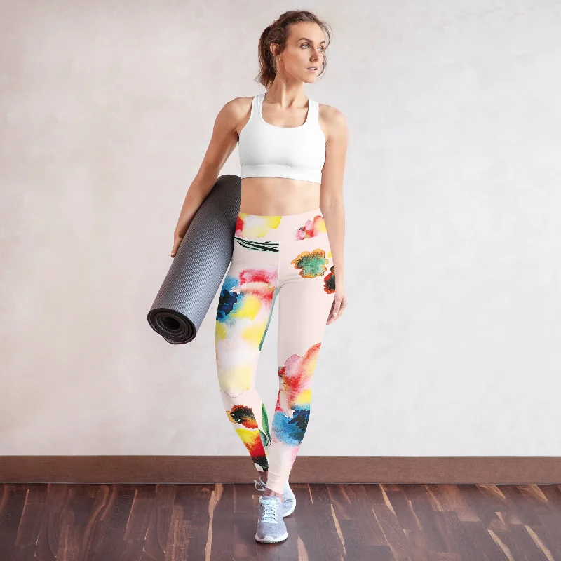 Flower Yoga Leggings