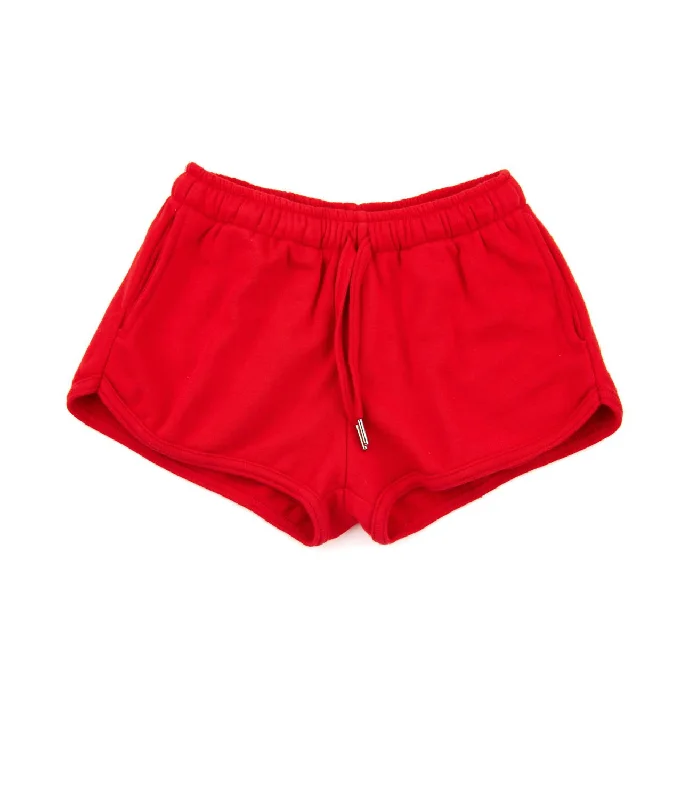 Girls' Camp Shorts In Red