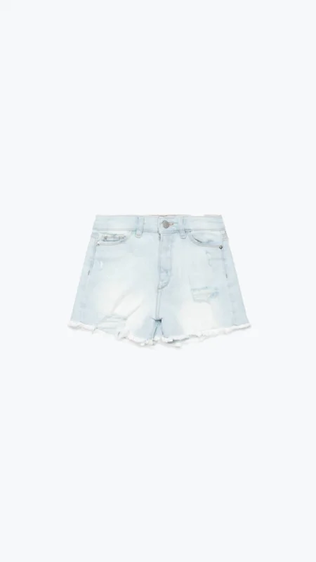 Girls - Lucy Cut Off Short In Ross Distressed