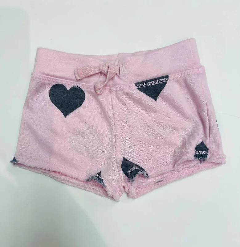 Heart Shorts In Pink