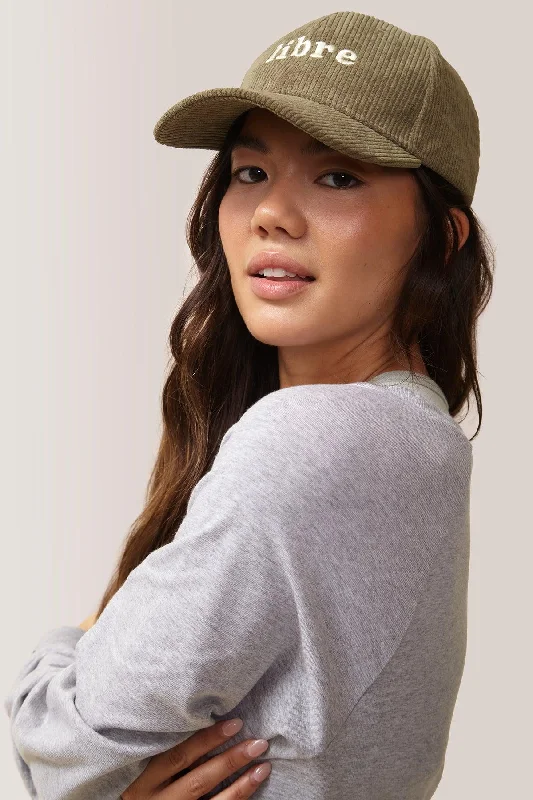 Corduroy Libre Ball Cap Rose Buddha