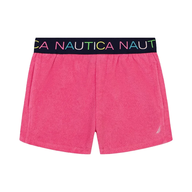 Nautica Girls' Logo Pull-On Short (7-16)