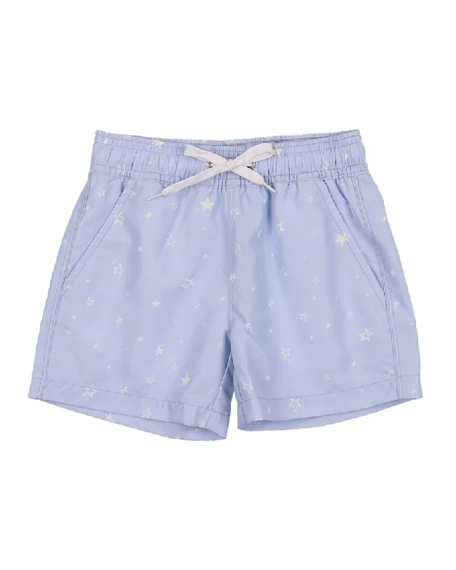 Pouf Baby Star Print Bathing Suit Short