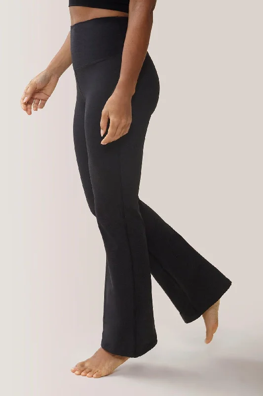 TGIF Wide Leg Yoga Pants Rose Buddha