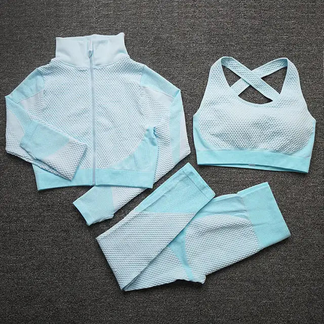 3PcsSet skyblue